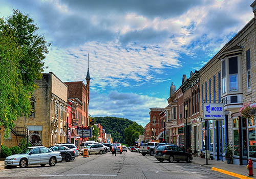 Elkader Main Street